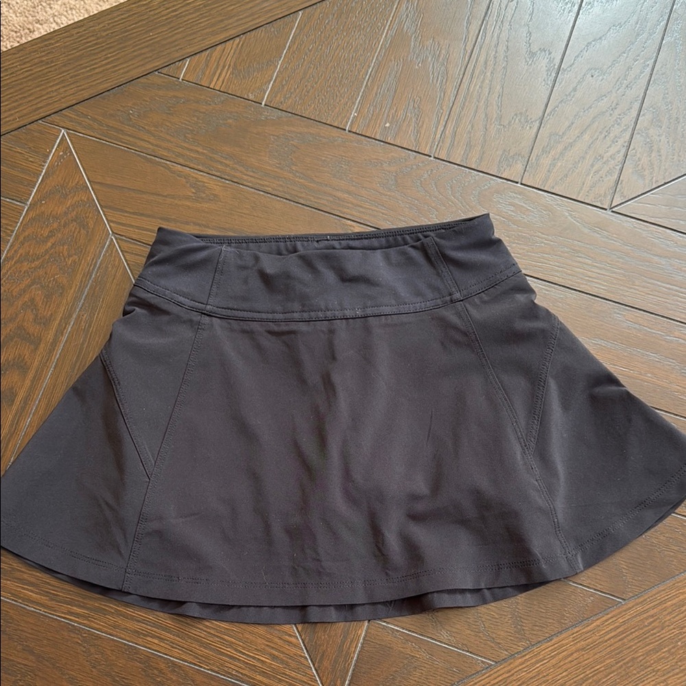 Athleta Girl Back to School Black Skort size s/7 like new